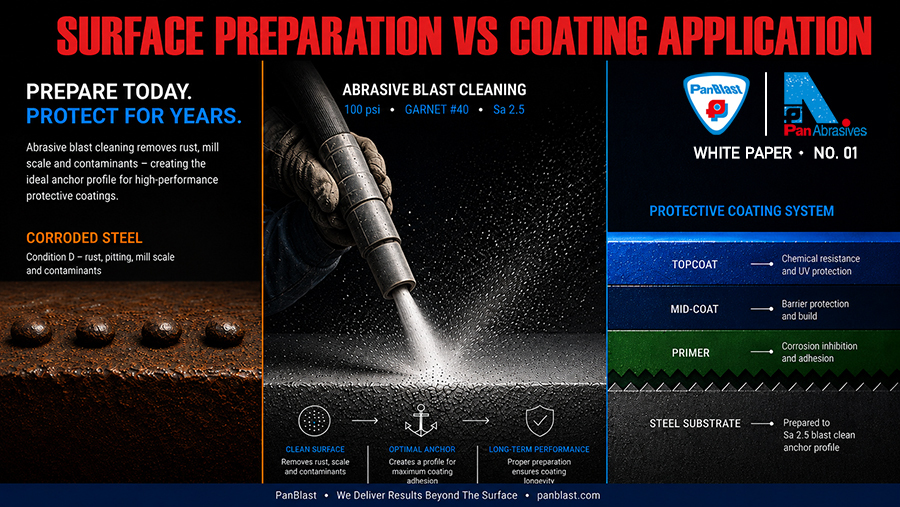Surface Preparation Vs Coating Application